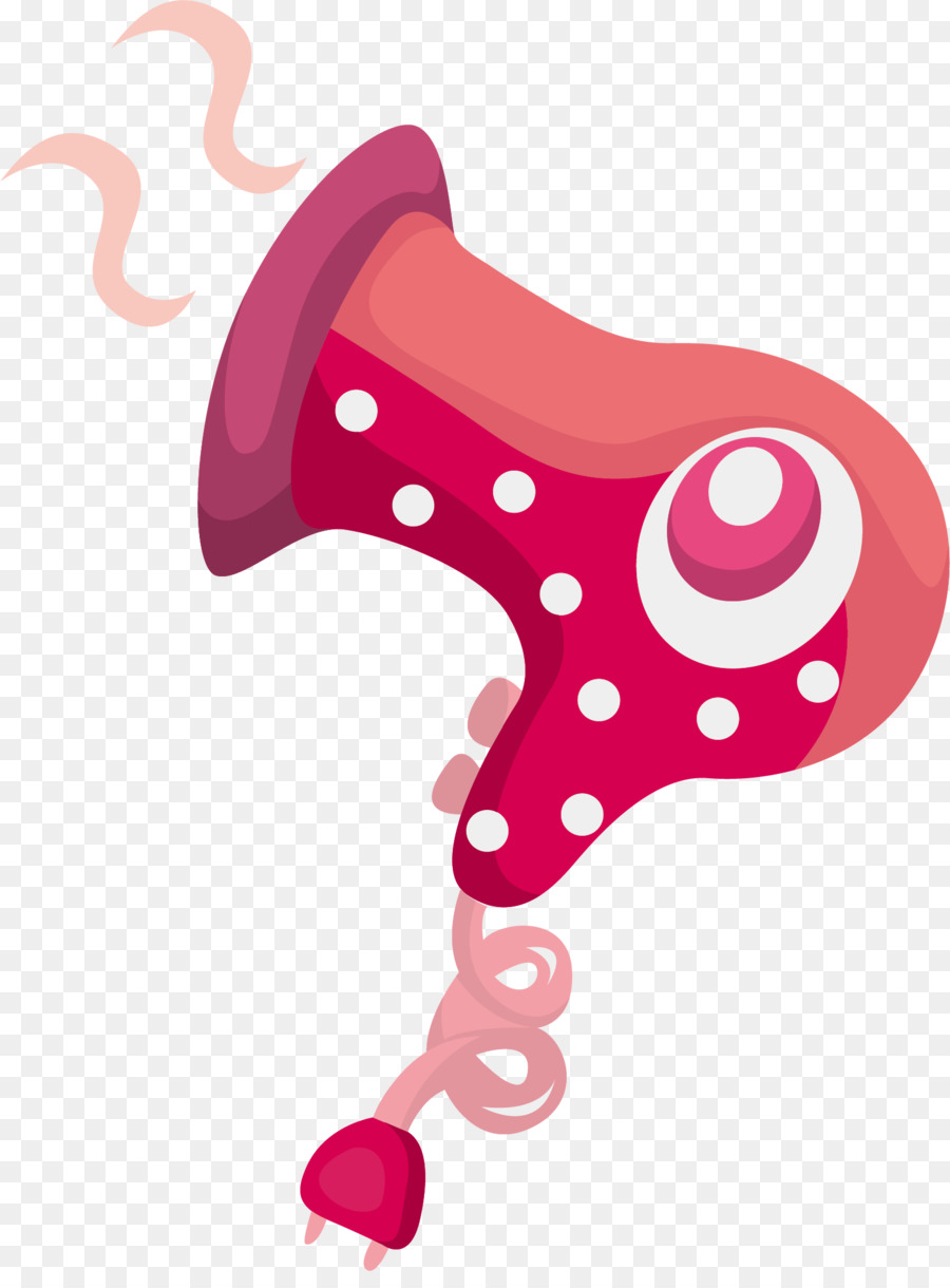 Sèche Cheveux Rose，Cheveux PNG