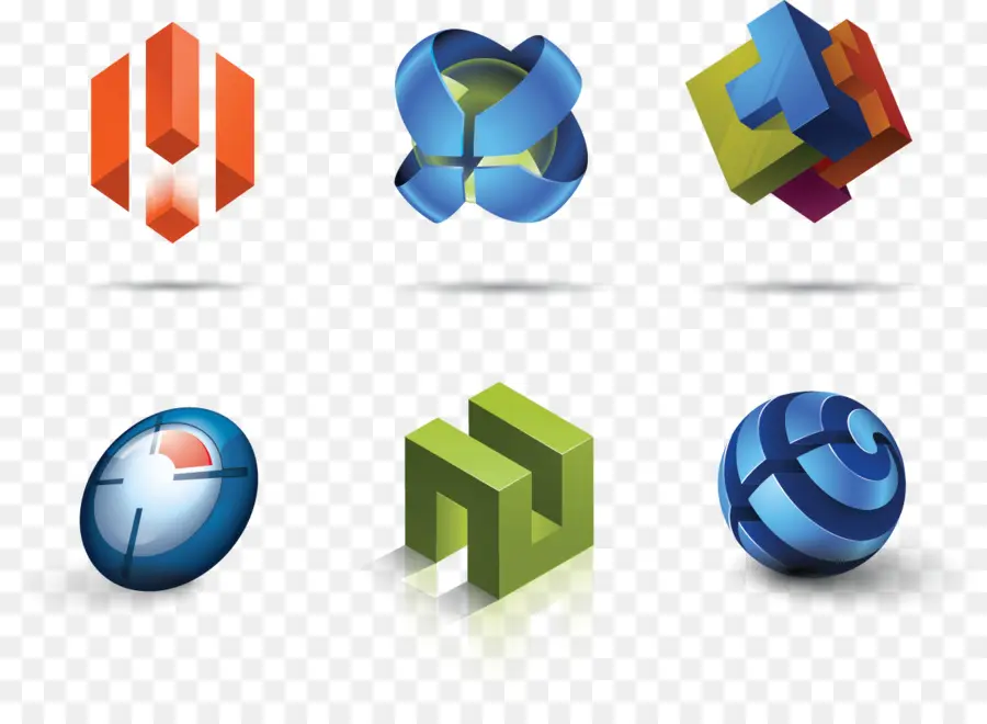 Logo，Le Graphisme 3d Sur Ordinateur PNG