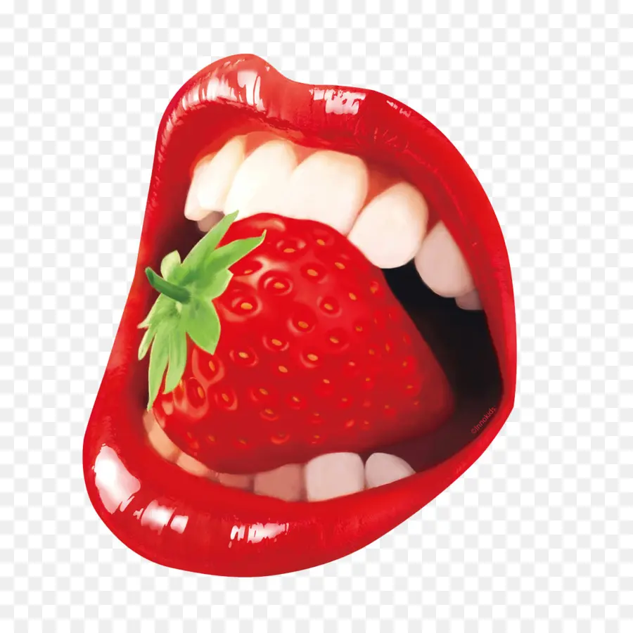 Fraise，Bouche PNG