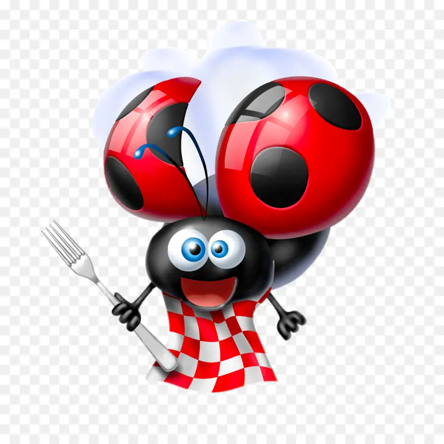 Coccinelle，Fourchette PNG