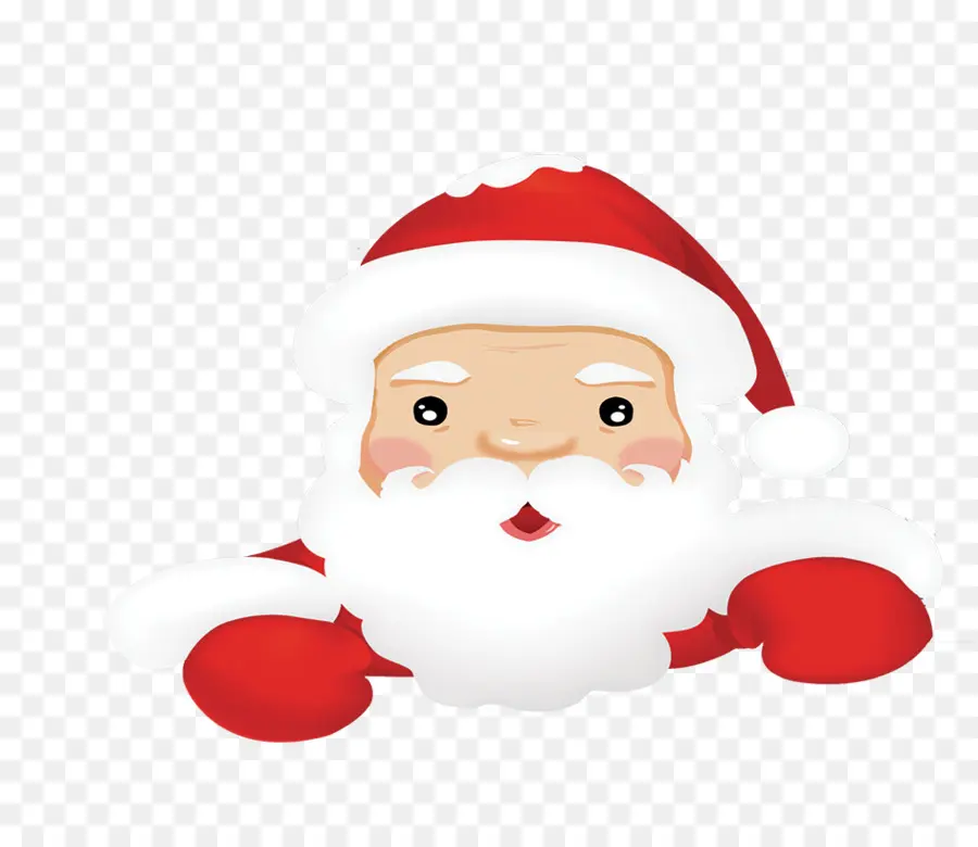 Le Père Noël，Costume Rouge PNG