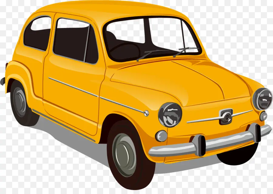 Fiat 600，Voiture PNG