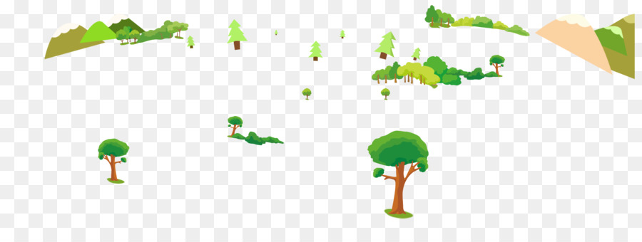 Paysage，Arbres PNG