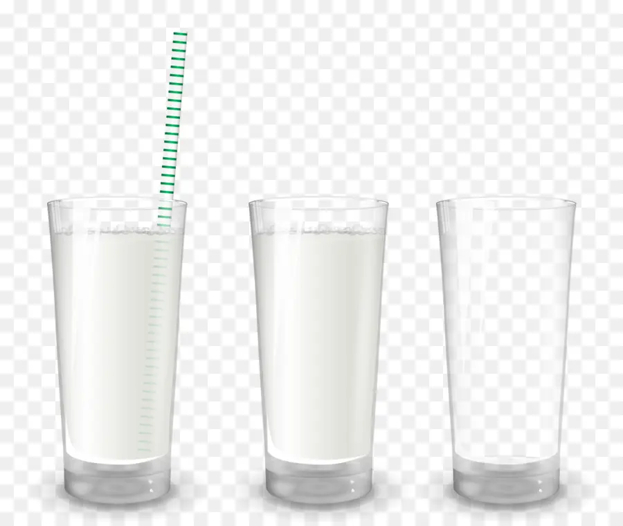 Verres à Lait，Lait PNG