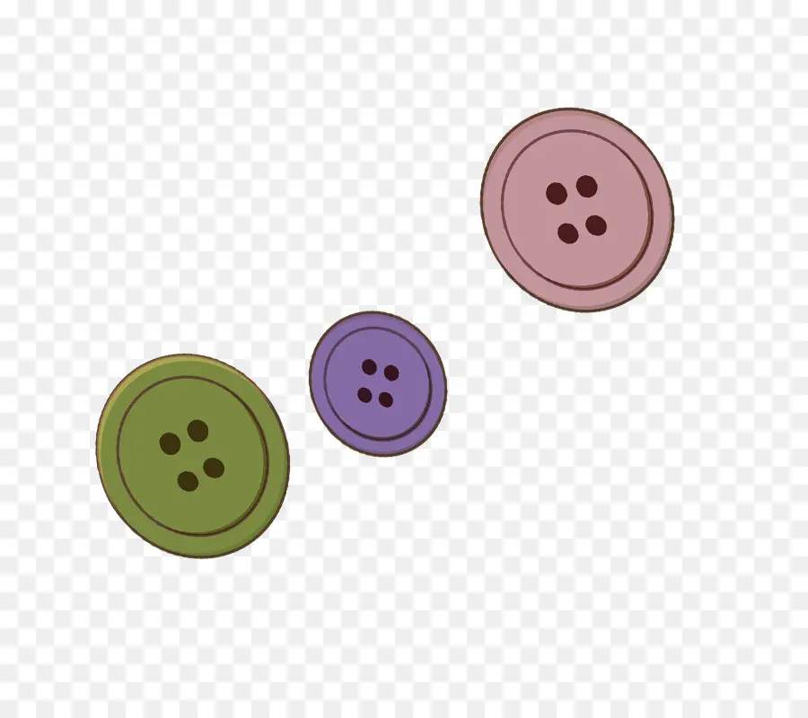 Boutons，Couture PNG