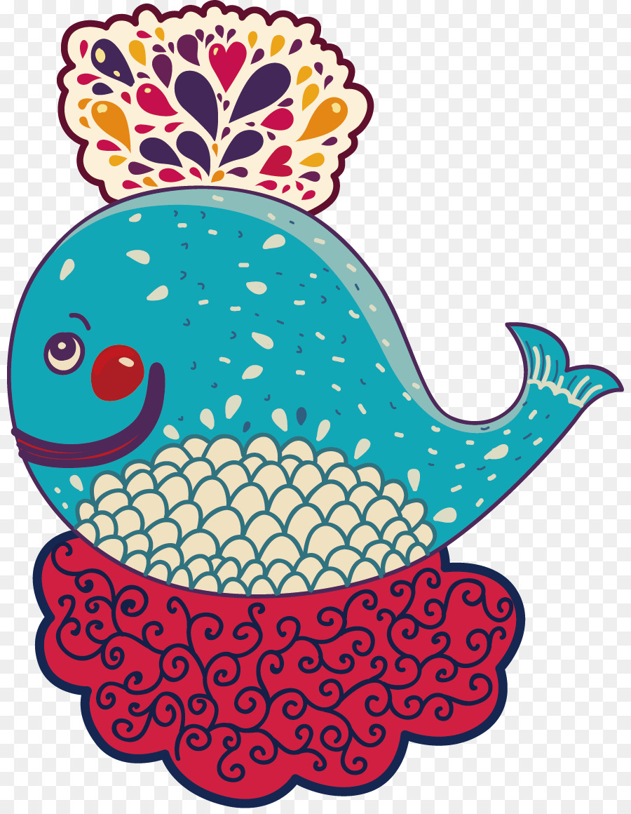 Baleine，Dessin Animé PNG