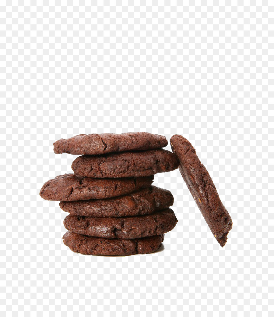 Biscuits Nappés Chocolat Noir，Empiler PNG