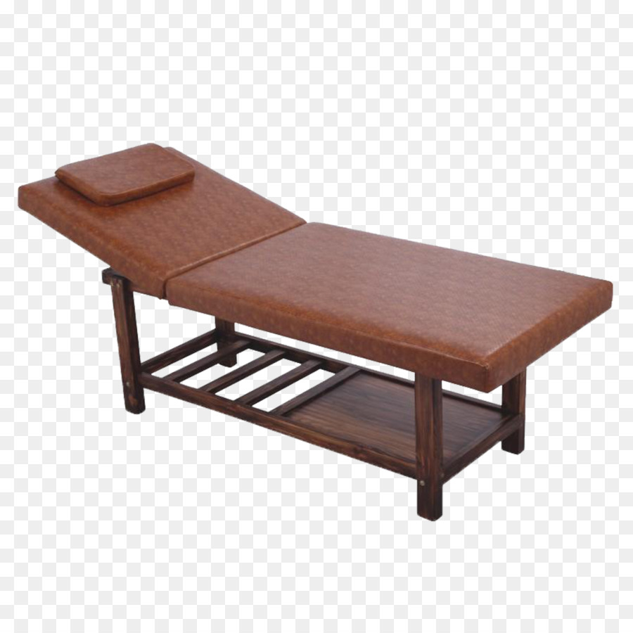 Table De Massage Marron，Fauteuil Inclinable PNG