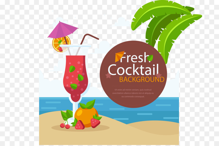 Cocktail，Plage PNG