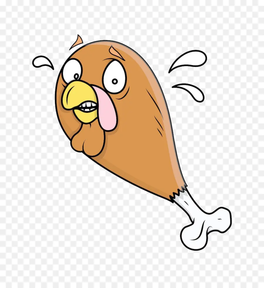 Dessin Animé De Cuisse De Poulet，Dessin Animé PNG