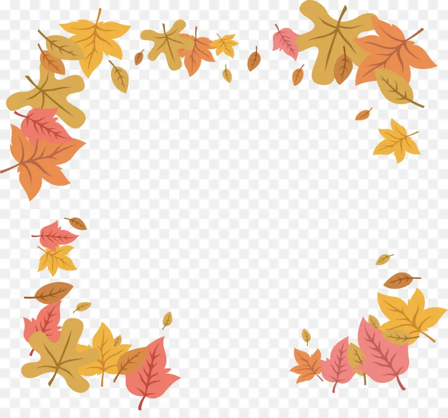 Couronne D'automne，Feuilles PNG