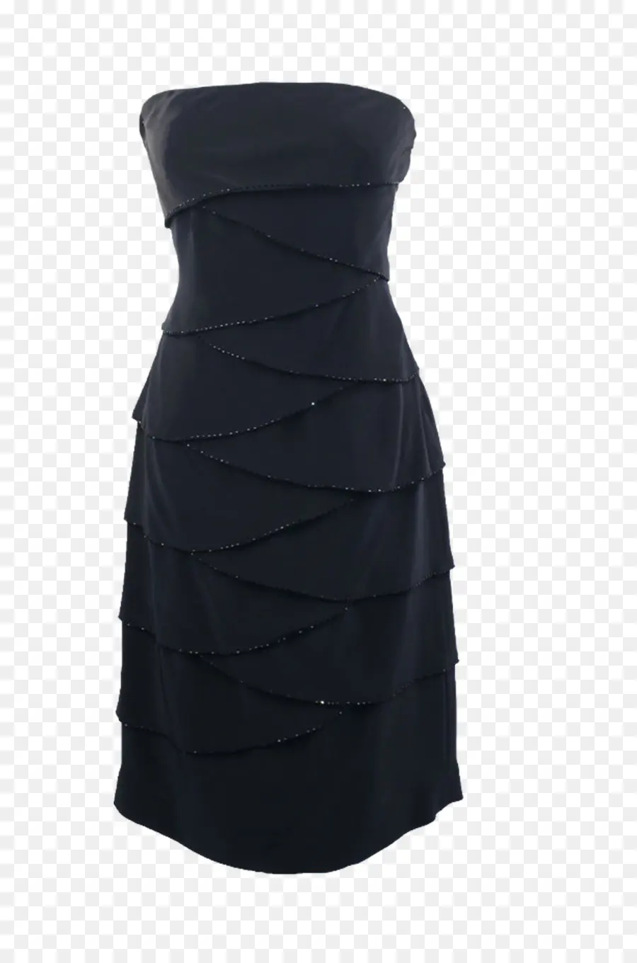 Robe Noire，Sans Bretelles PNG