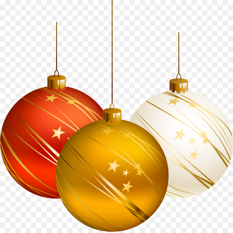 Ornement De Noël, Boule De Cristal, Blanc PNG - Ornement De Noël, Boule