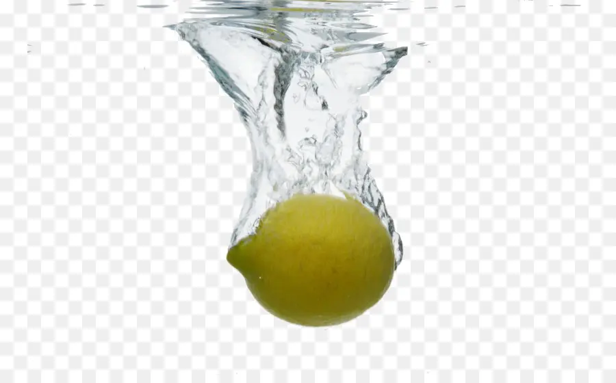 Citron Dans L'eau，Éclabousser PNG