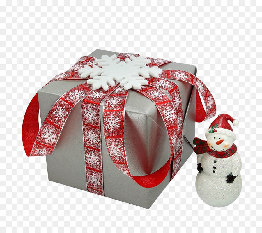 Coffret Cadeau，Bonhomme De Neige PNG