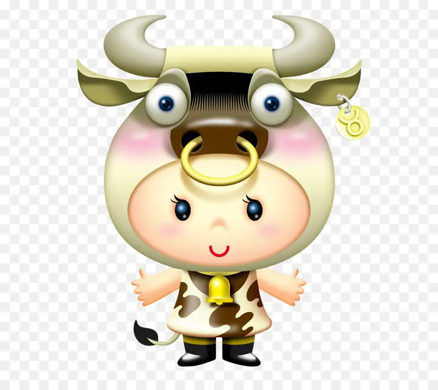 Costume D'enfant En Vache，Costume PNG