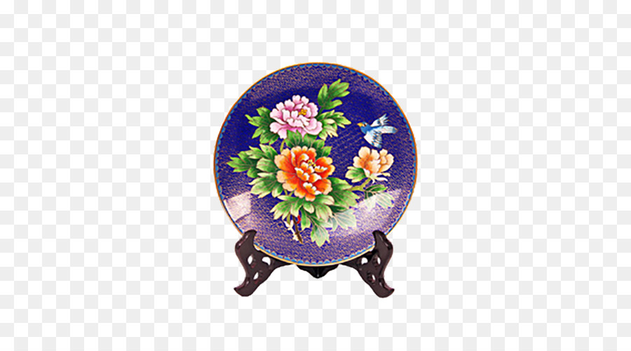 Assiette Décorative，Fleurs PNG