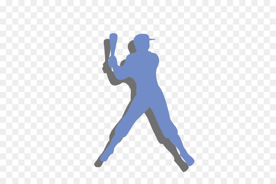 Joueur De Baseball，Silhouette PNG