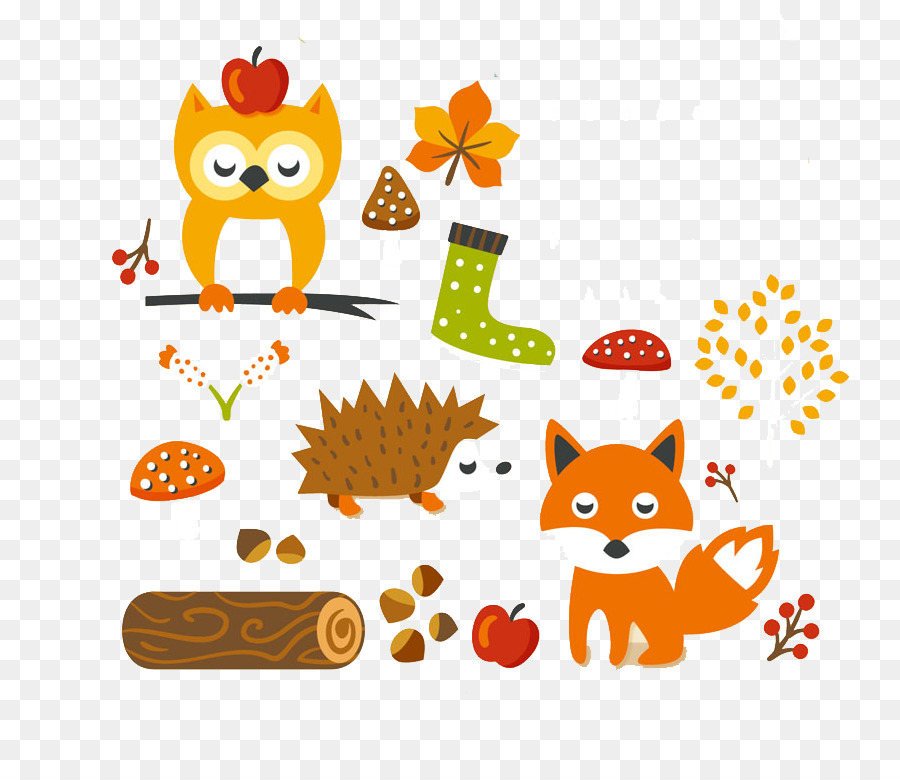 Animaux Mignons，Hibou PNG