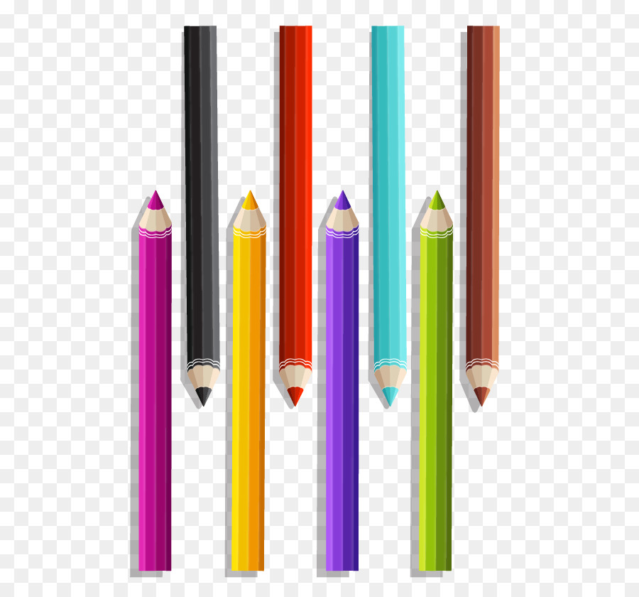 Crayons De Couleur，Dessin PNG