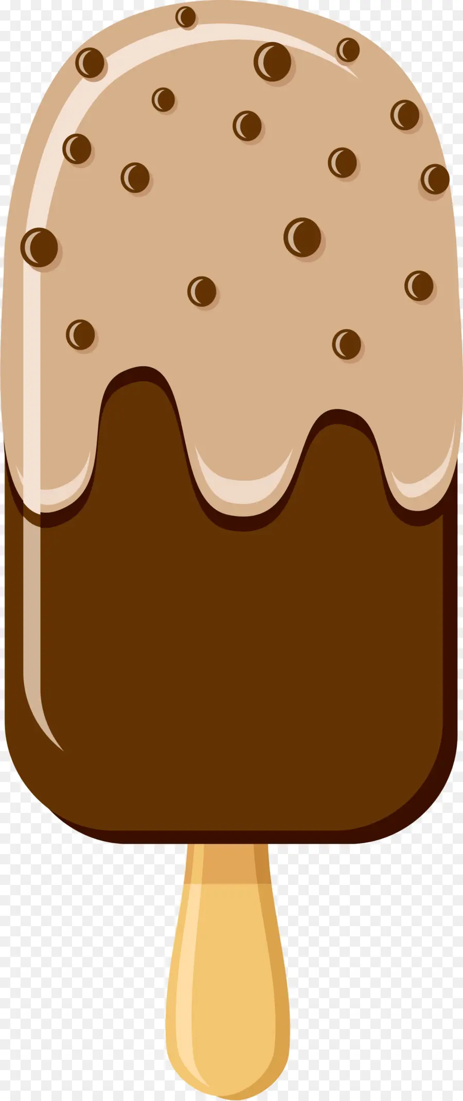 Glace Au Chocolat，Dessert PNG