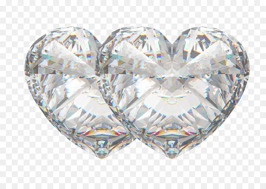 Coeurs De Cristal，Diamants PNG