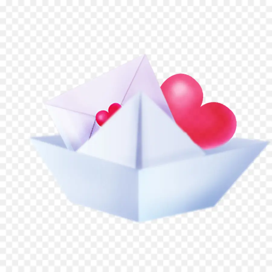 Bateau En Papier，Origami PNG