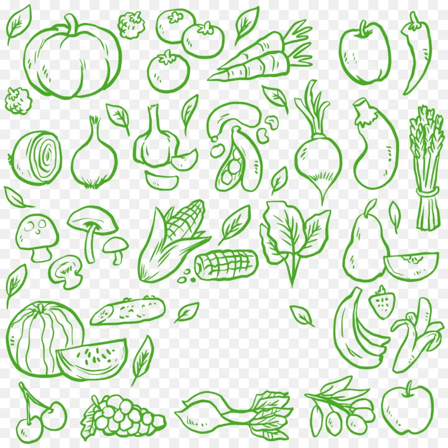 Légumes，Vert PNG