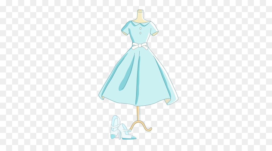 Robe，Bleu PNG