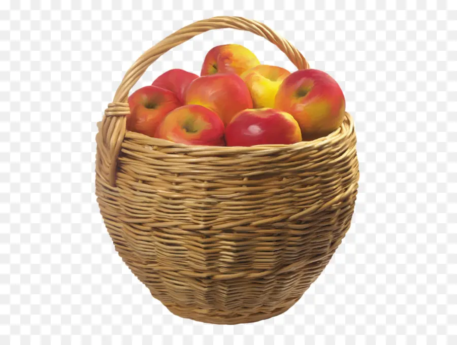 Pomme，Panier PNG