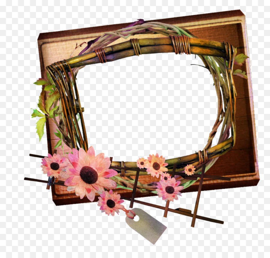 Cadre De L'image，Fleur PNG