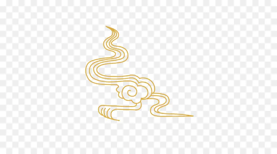 Nuage D'or，Tourbillons PNG