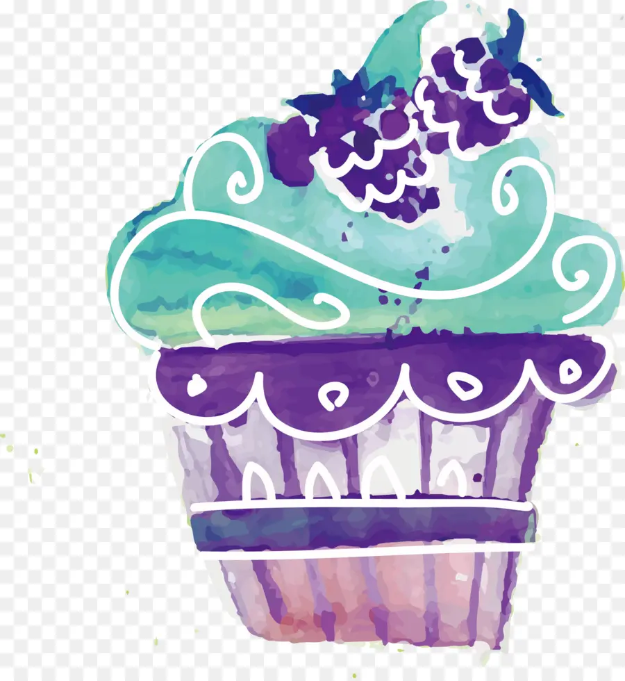 Cupcake，Gâteau De Velours Rouge PNG