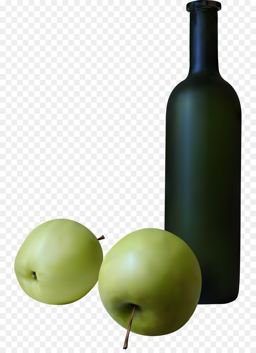 Pommes Vertes，Bouteille PNG