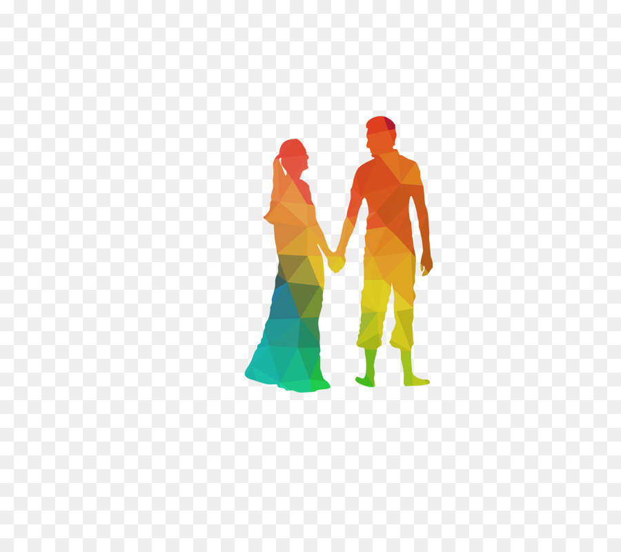 Couple，Se Tenir La Main PNG