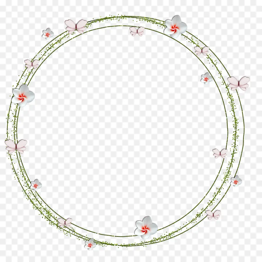 Couronne Florale，Fleurs PNG