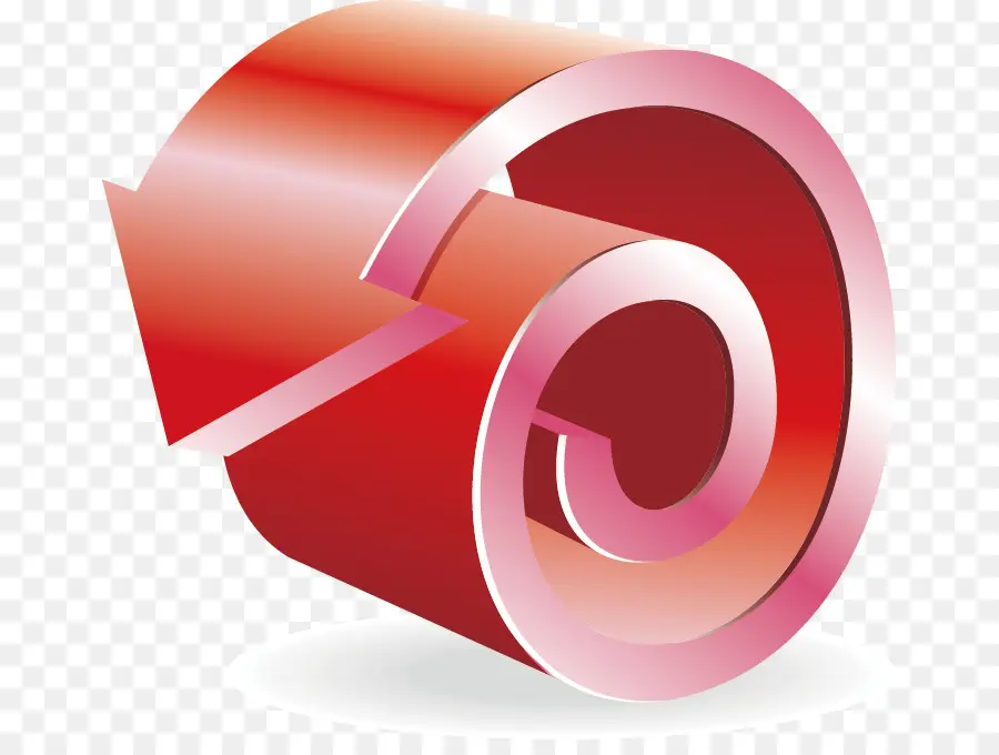 Flèche Rouge，Spirale PNG