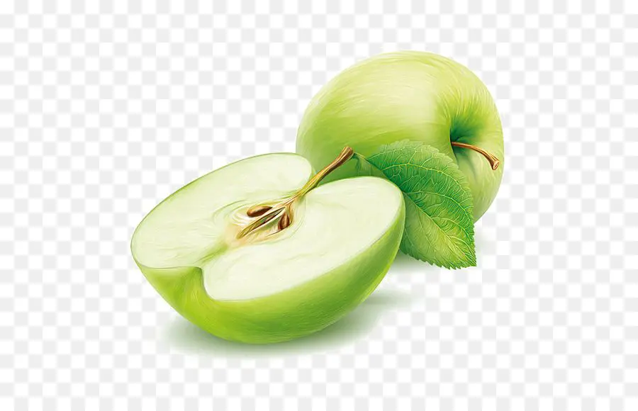 Pomme Verte，Moitié PNG