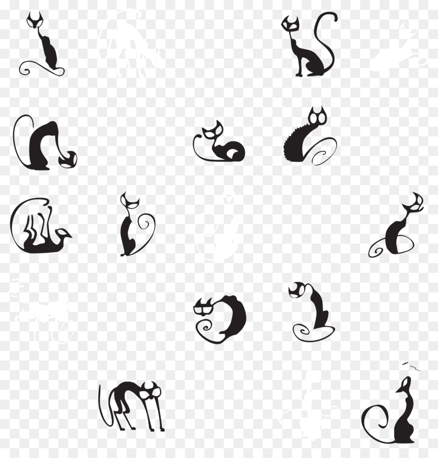 Chat Noir Et Blanc Dessin Png Chat Noir Et Blanc Dessin Transparentes Png Gratuit