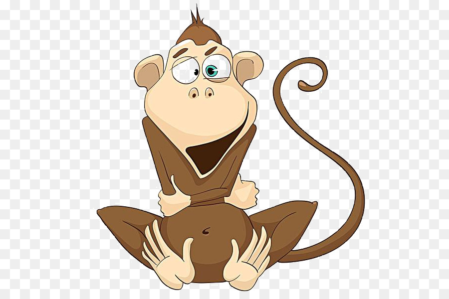 Singe De Dessin Animé，Animal PNG