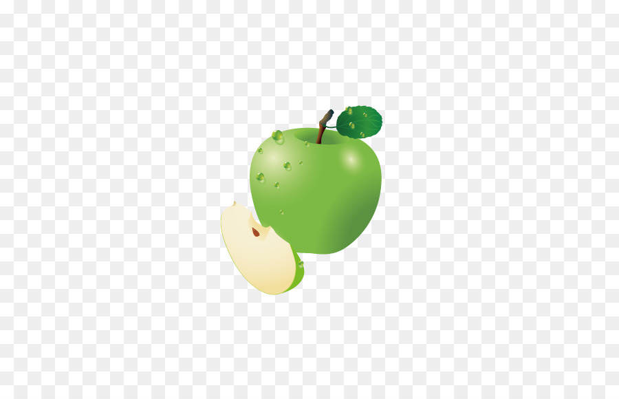 Demi Pomme Verte，En Bonne Santé PNG