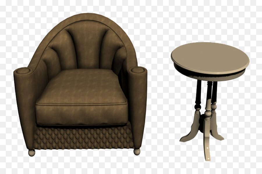 Fauteuil Et Table，Sièges PNG