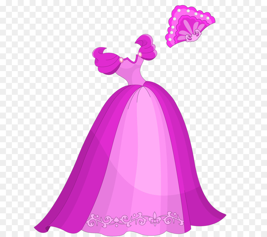 Robe De Bal Rose，Robe De Bal PNG