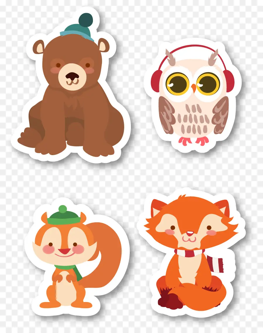 Animaux Mignons，Ours PNG