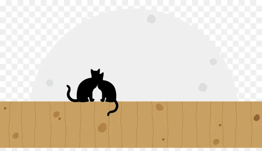 Chats Noirs，Silhouette PNG