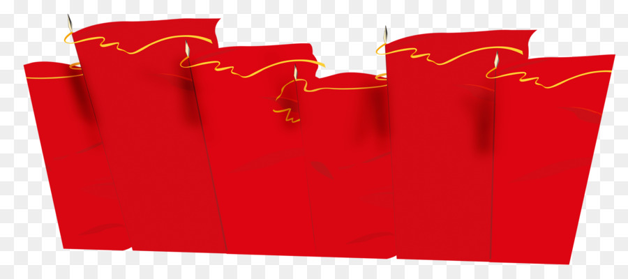 Drapeaux Rouges，Déchiré PNG