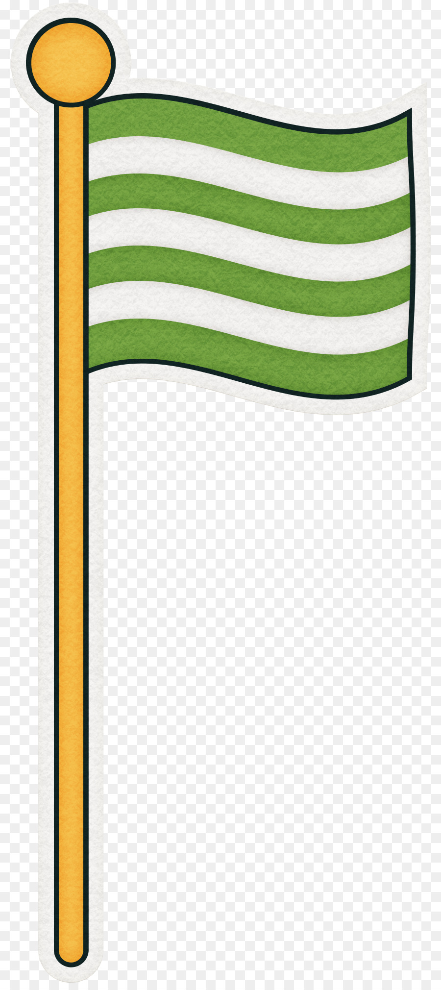 Drapeau Vert，Flots PNG