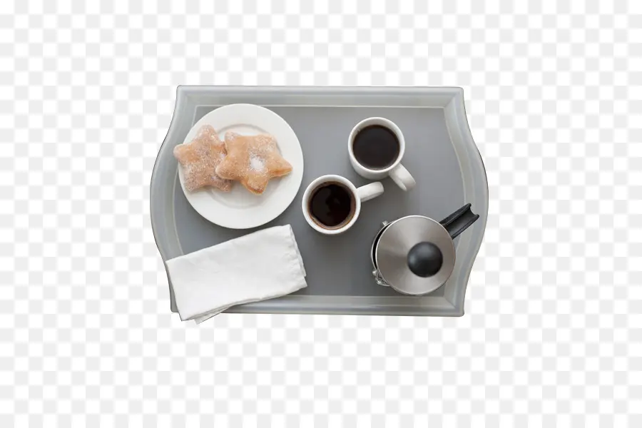 Plateau à Café，Tasses PNG