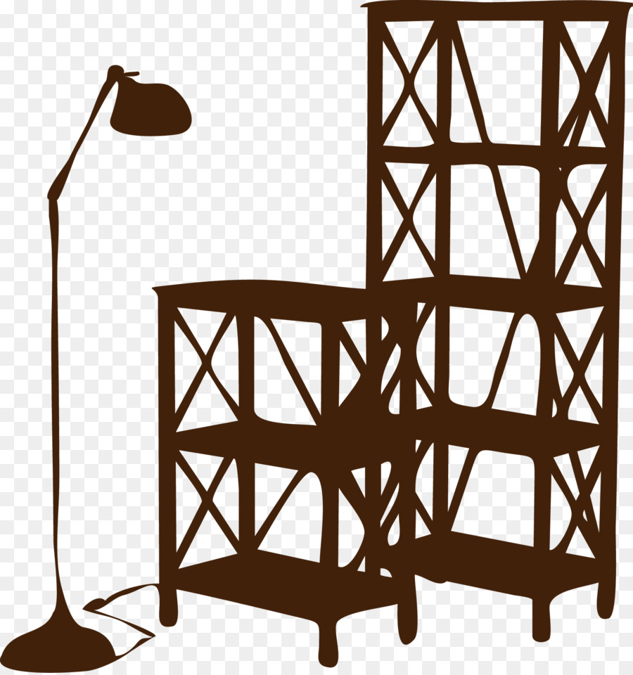 Bibliothèque，Lampe PNG