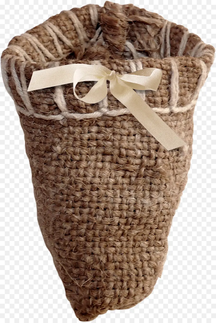 Sac En Toile De Jute，Ruban PNG